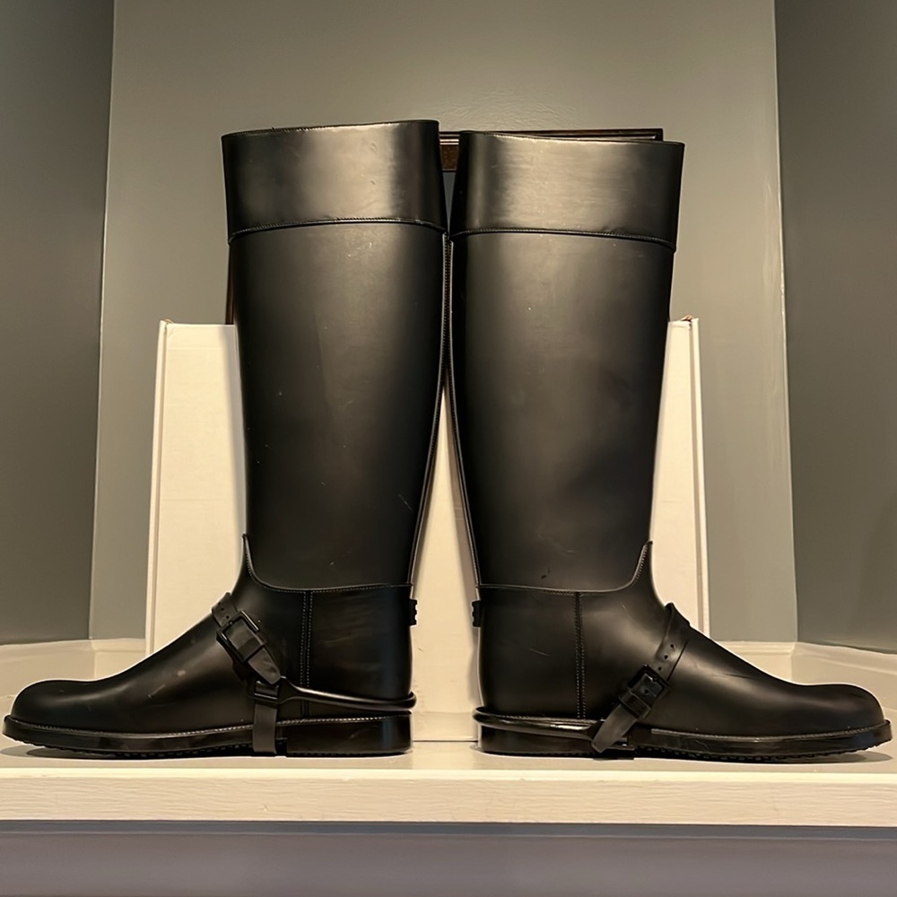 Givenchy Rubber Riding Boots - Picture 5 of 11